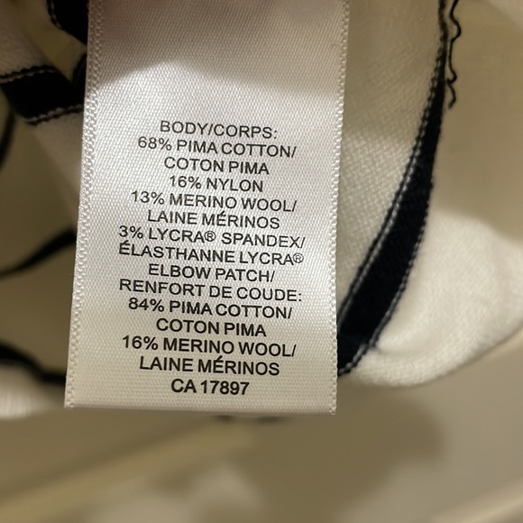 Banana Republic long sleeve striped sweater (sz l) - Picture 6 of 10